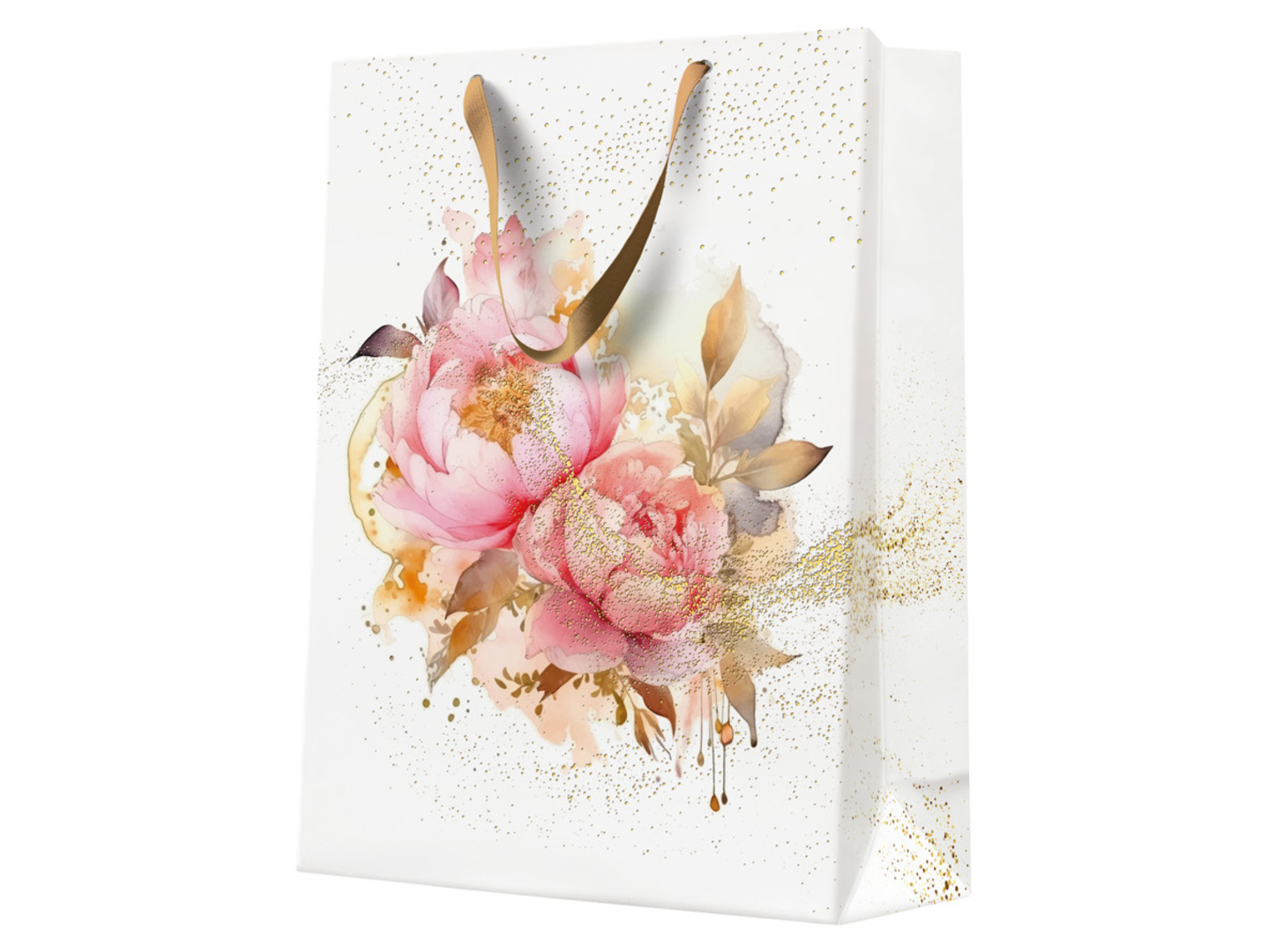 Torba prezentowa Artistic Peony Seamless 30x41cm