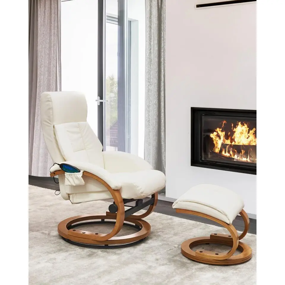 FORCE - Massagefauteuil - Wit - Kunstleer