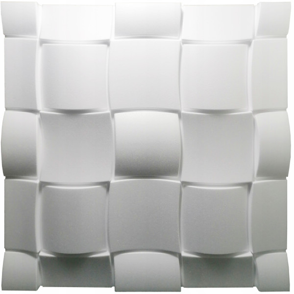 Styropianowe Panele Ścienne 3D 60X60 Rubik