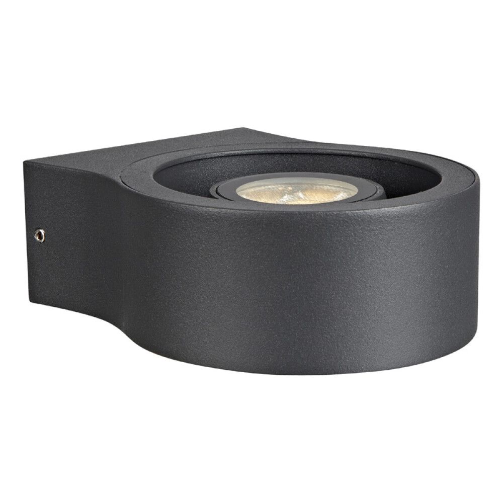 VEGGLAMPE MARKSLÖJD DIRECT LED GRÅ IP44