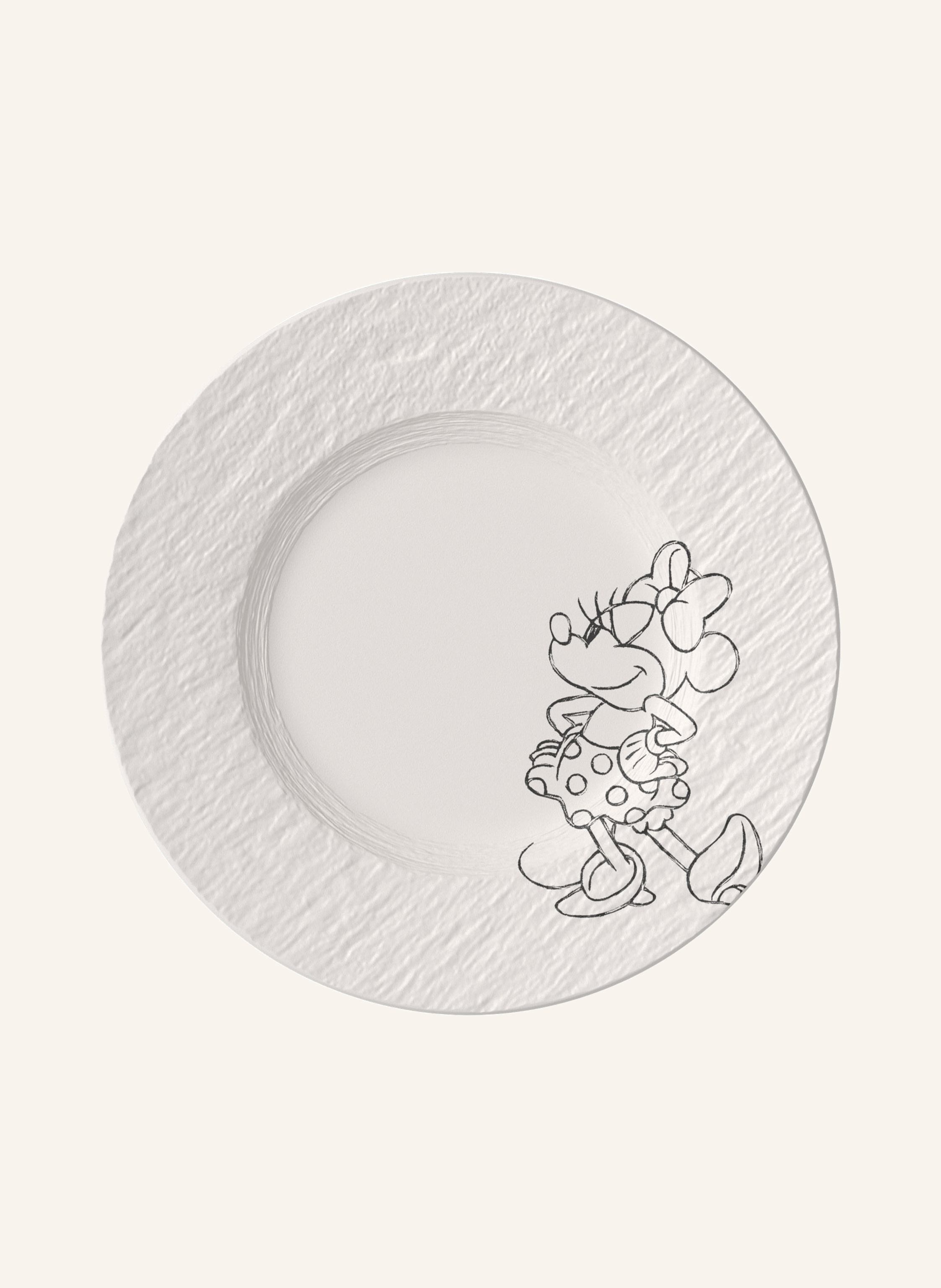 Villeroy & Boch Frühstücks-/Dessertteller MANUFACTURE ROCK BLANC - MICKEY MOUSE