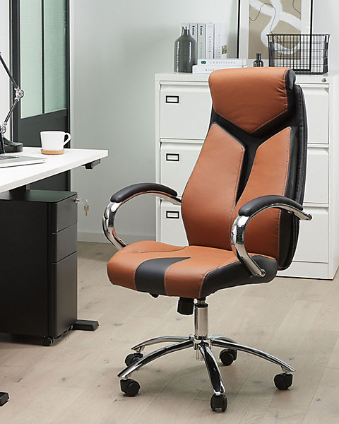 Chaise de bureau FORMULA Marron