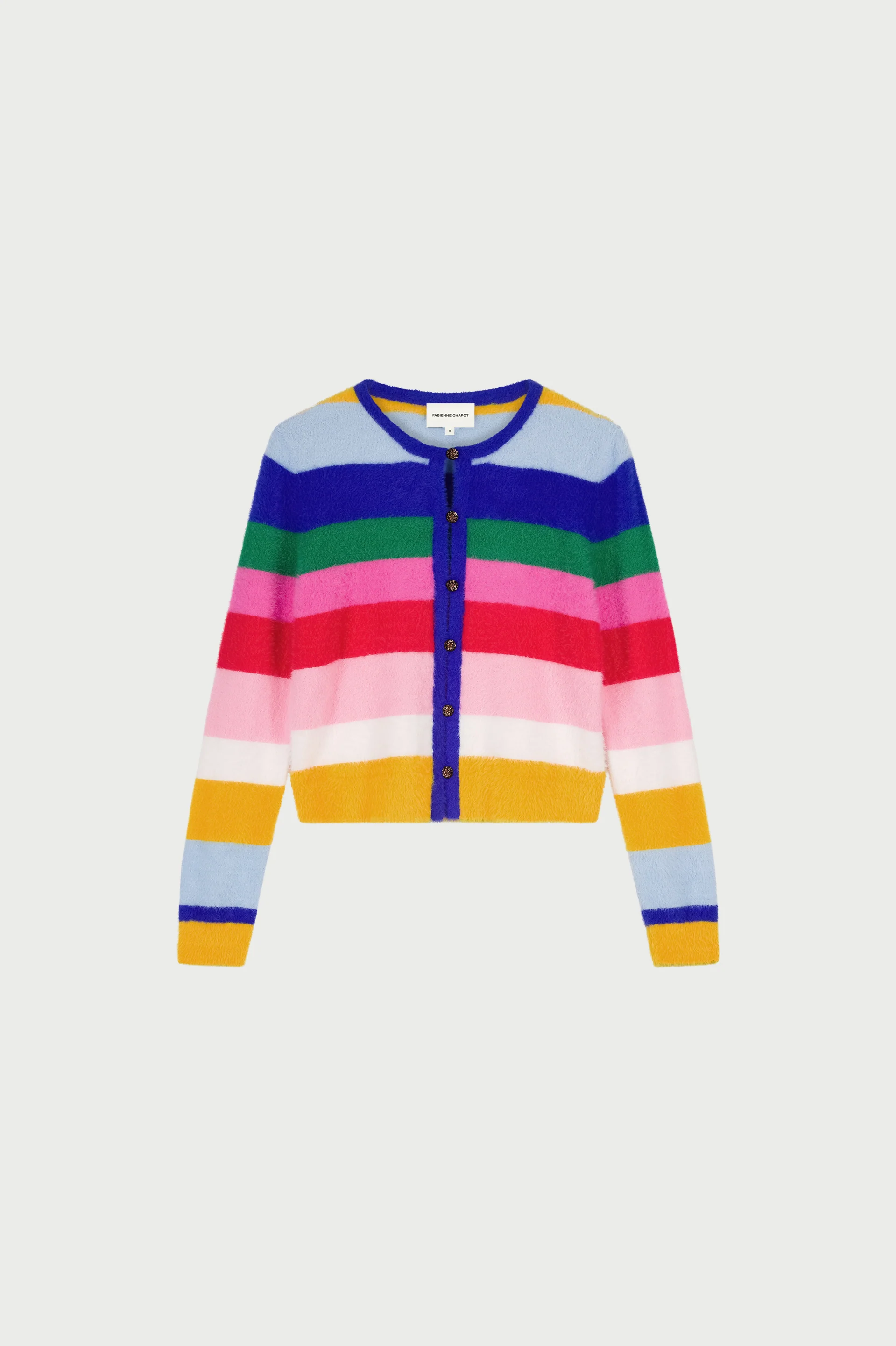 Henry Cardigan | Multi Stripe