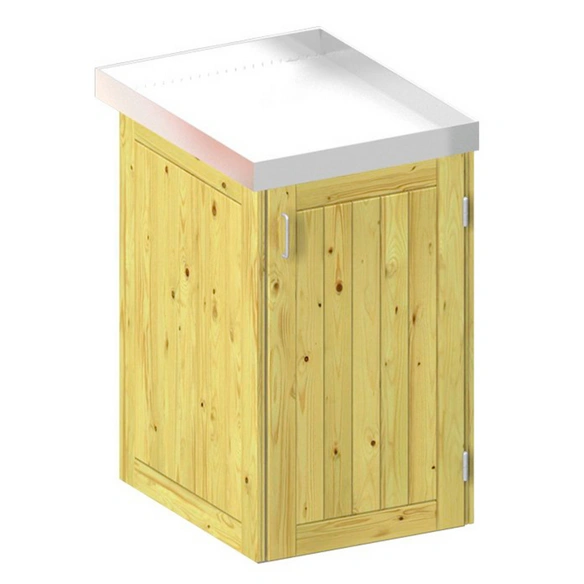 Mülltonnenbox »BINTO«, 75 x 129 x 90 cm (BxHxT), 870,75 Liter
