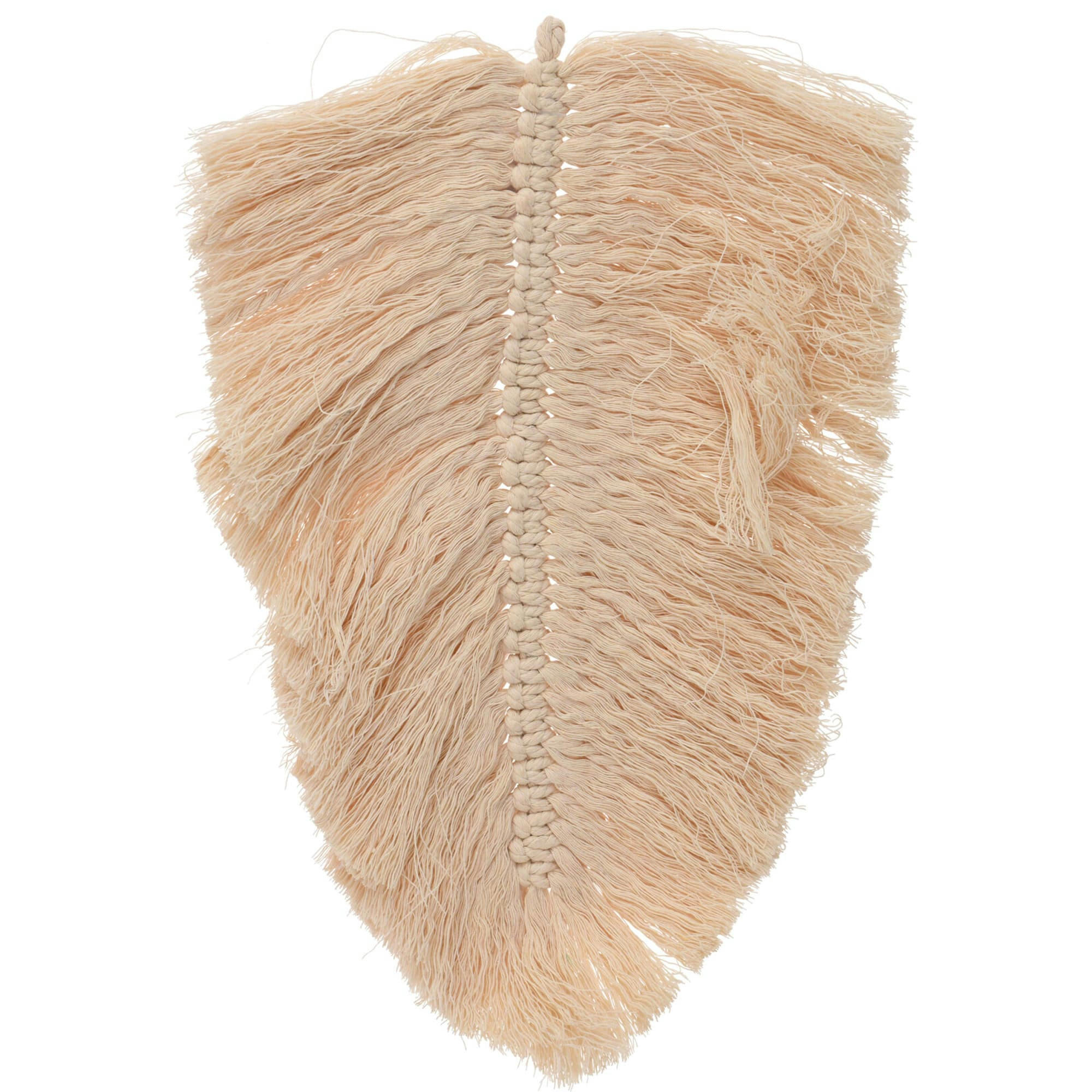 - Décoration murale palme coton 35x23cm