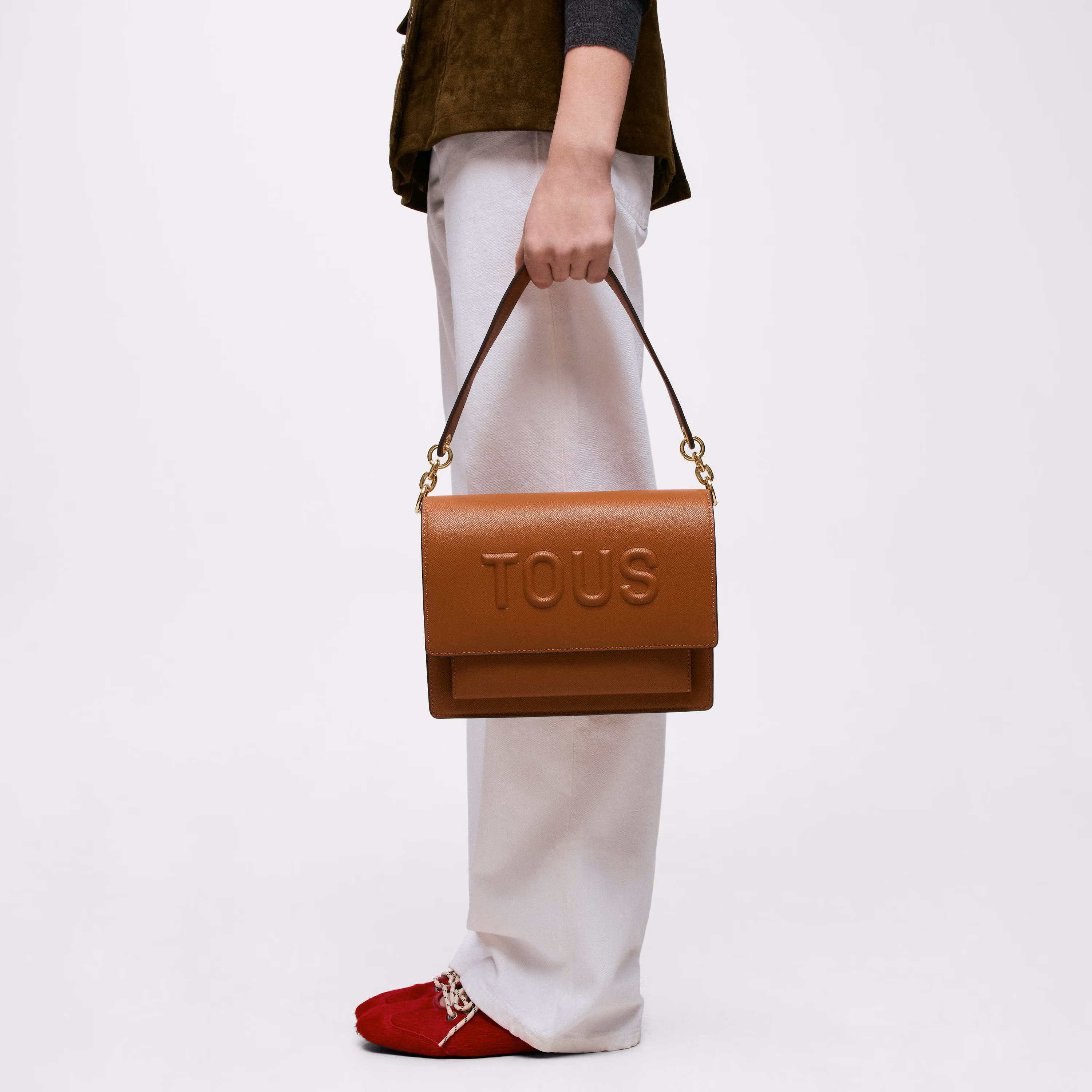 Bandolera mediana Audree camel TOUS Brenda