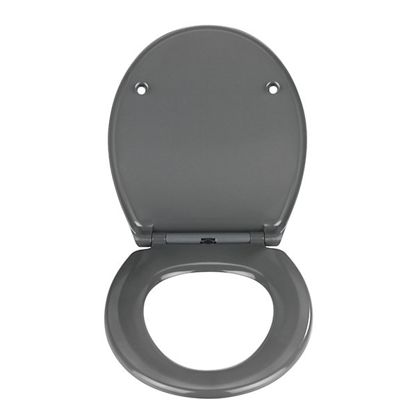 Abattant WC Easy-Close - Abaissement automatique - Duroplast