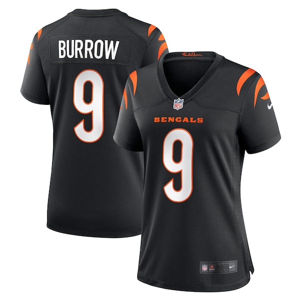 Joe Burrow Cincinnati Bengals Nike Women's Game Jersey - Black