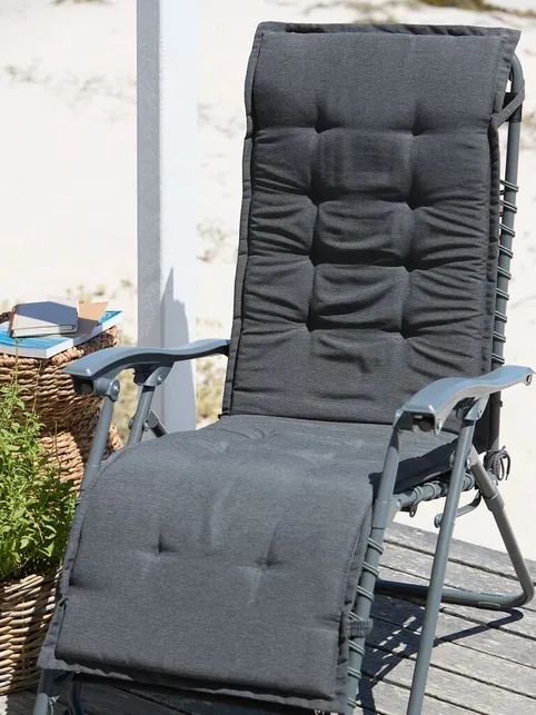 Havehynde relaxstol ULFBORG mørkegrå