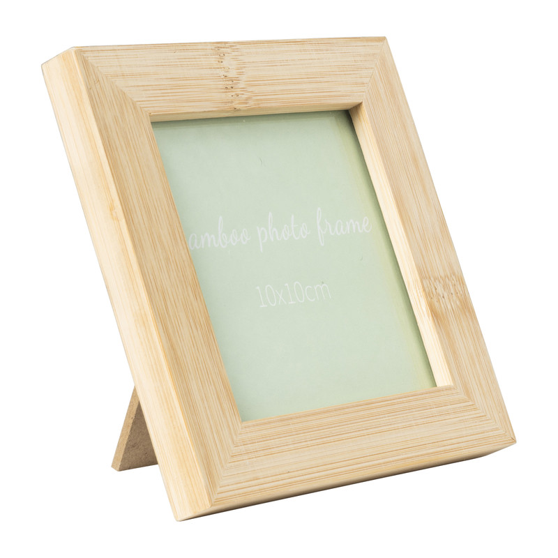 Fotolijst bamboe - 10x10 cm