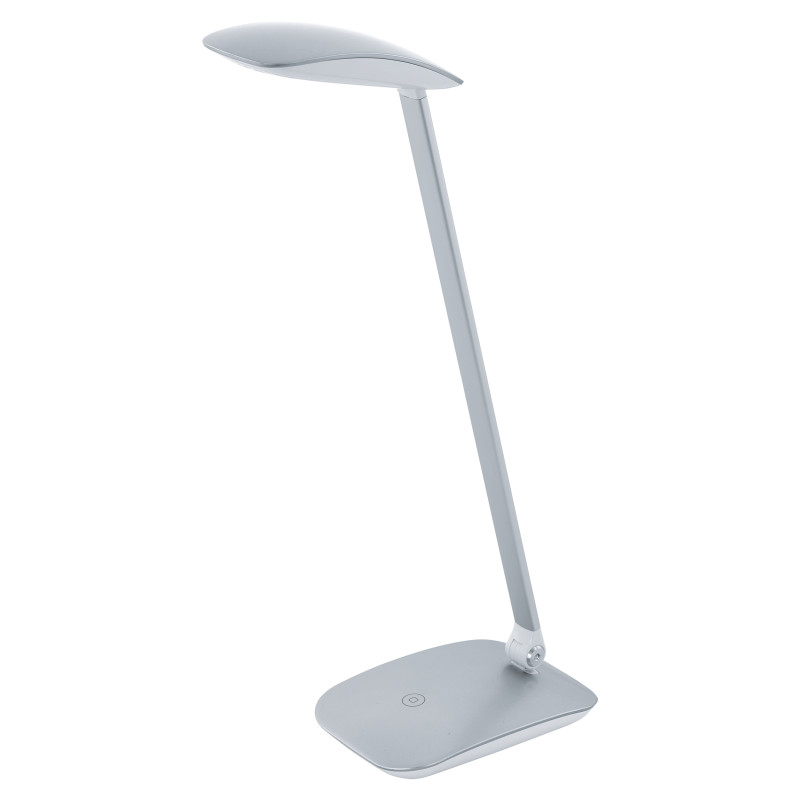 Lampe de bureau LED Cajero grise dimmable 4,5 W EGLO