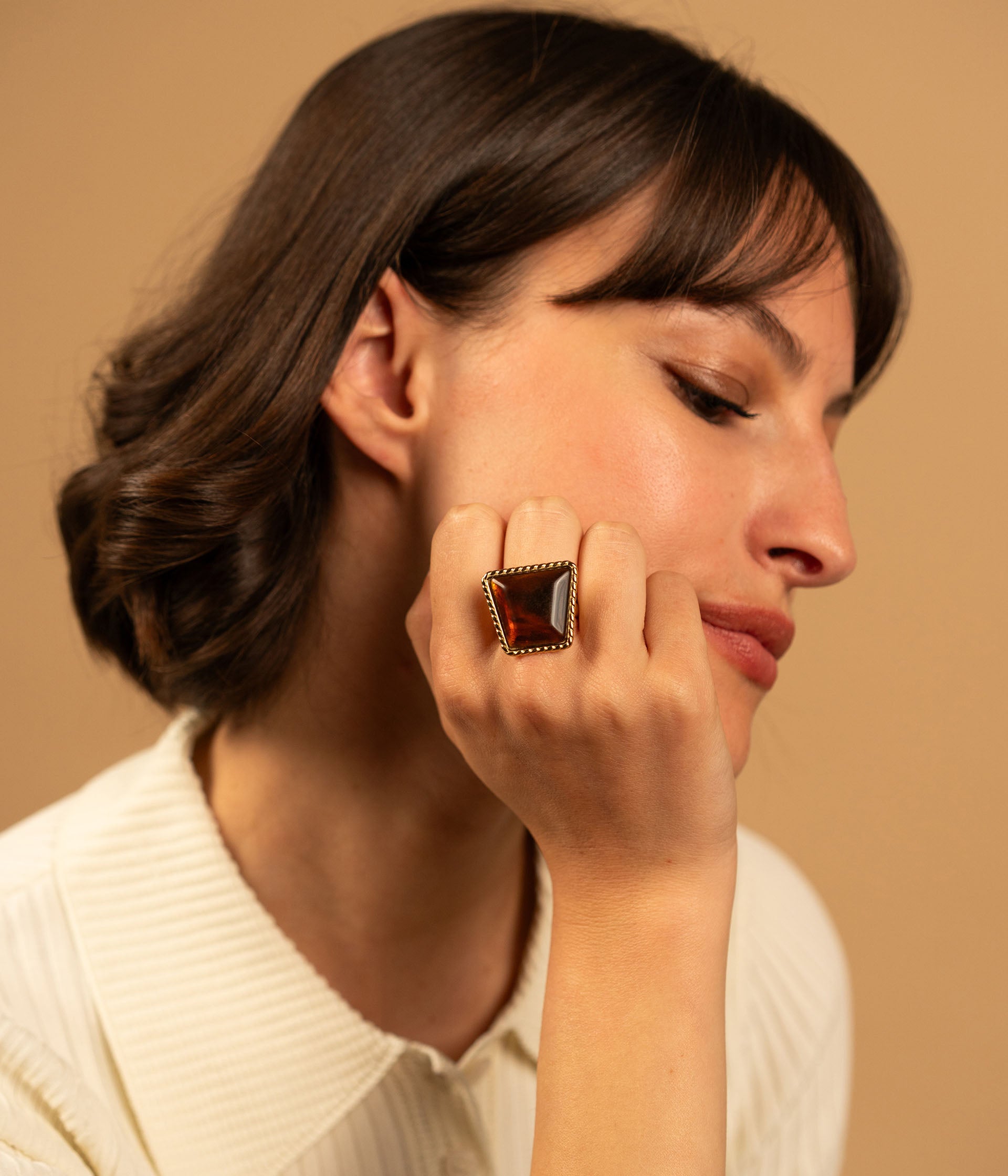 Bague Tiffany écaille