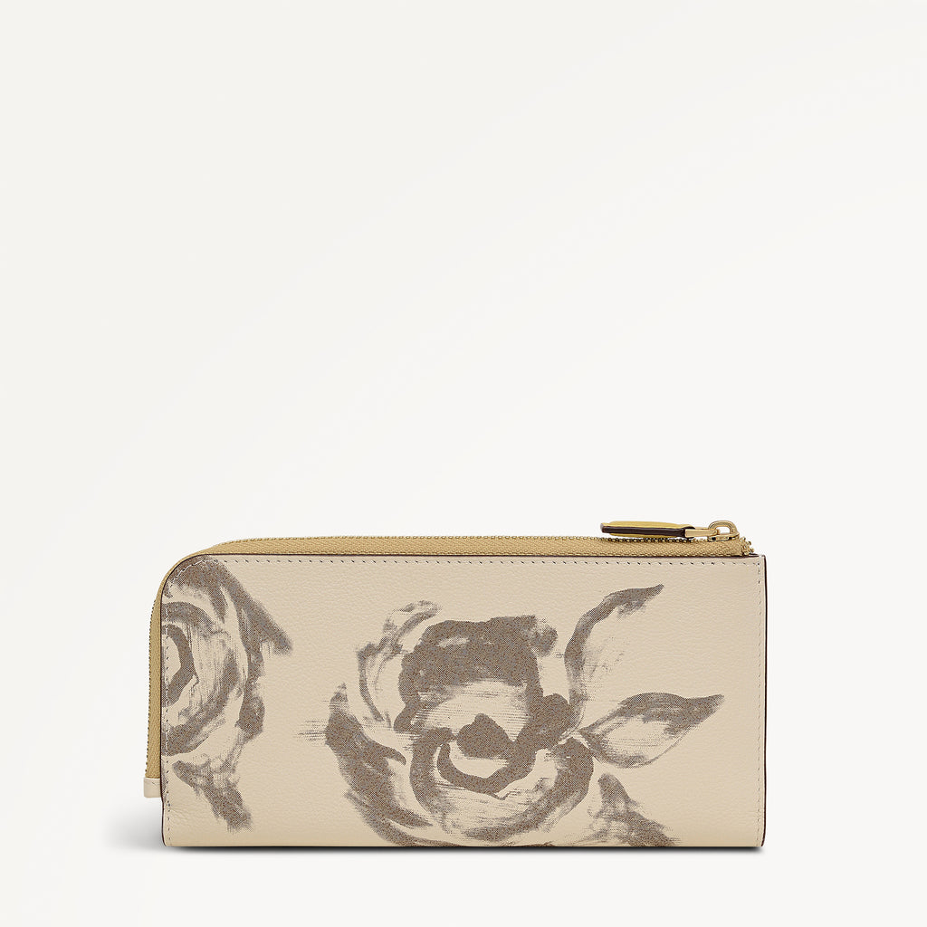 Chilworth Street - Floral - Large Zip Around Purse