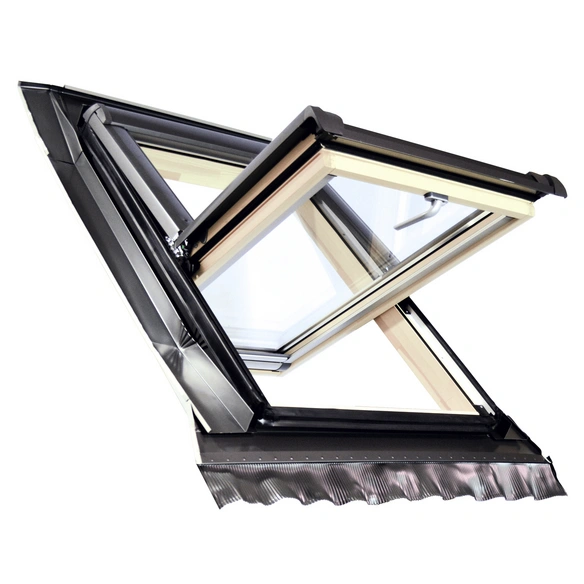 Dachfenster, Holz, Einscheiben-Sicherheitsglas (ESG)
