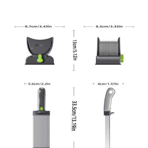 NNETM Manual Meat Slicer Set with Interchangeable Blades