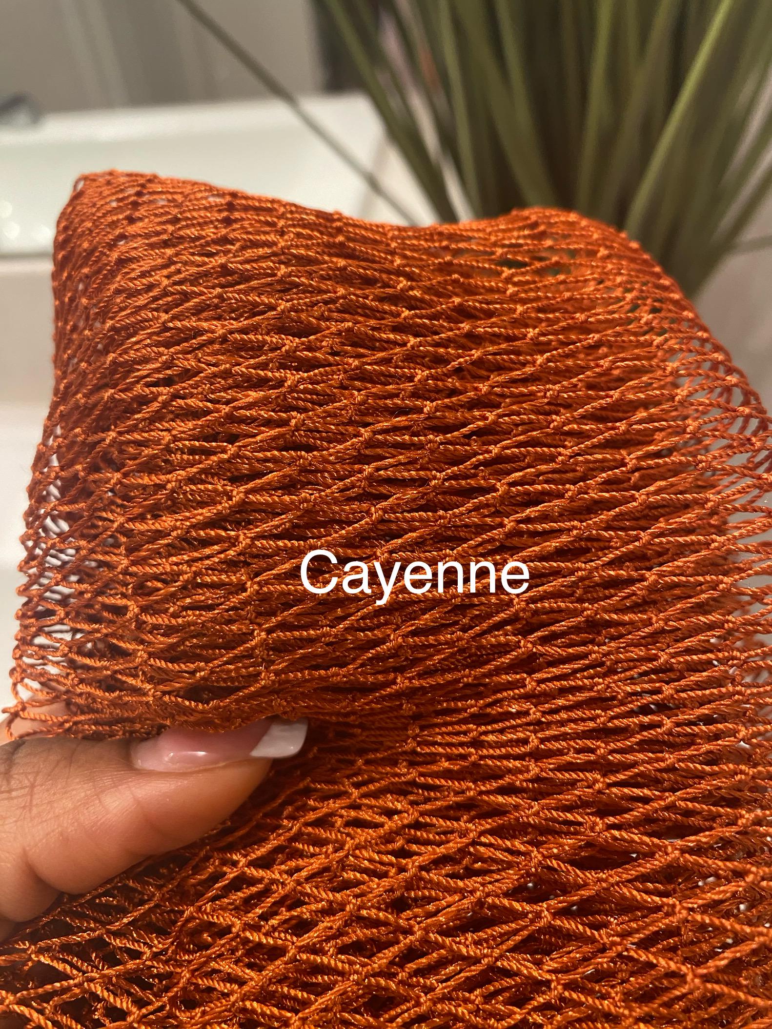 Double Knot African Exfoliating Net Sponge - Sapo - extra long Stretches to 44 inches!
