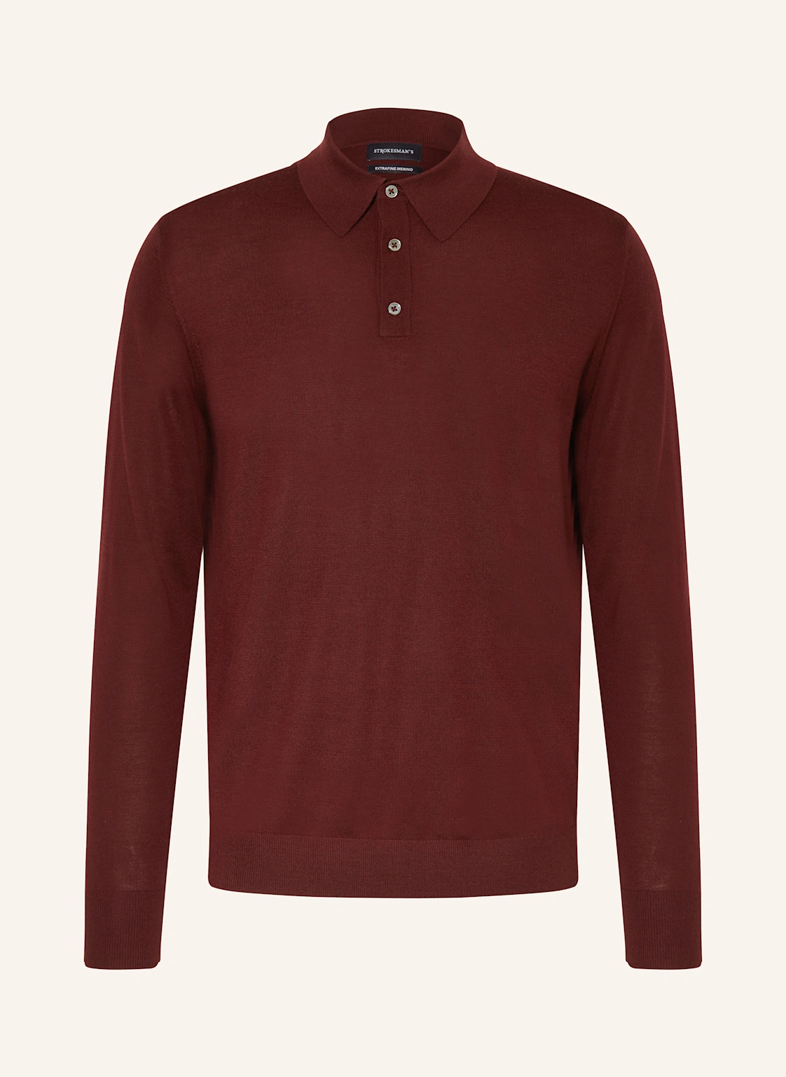 STROKESMAN'S Strick-Poloshirt