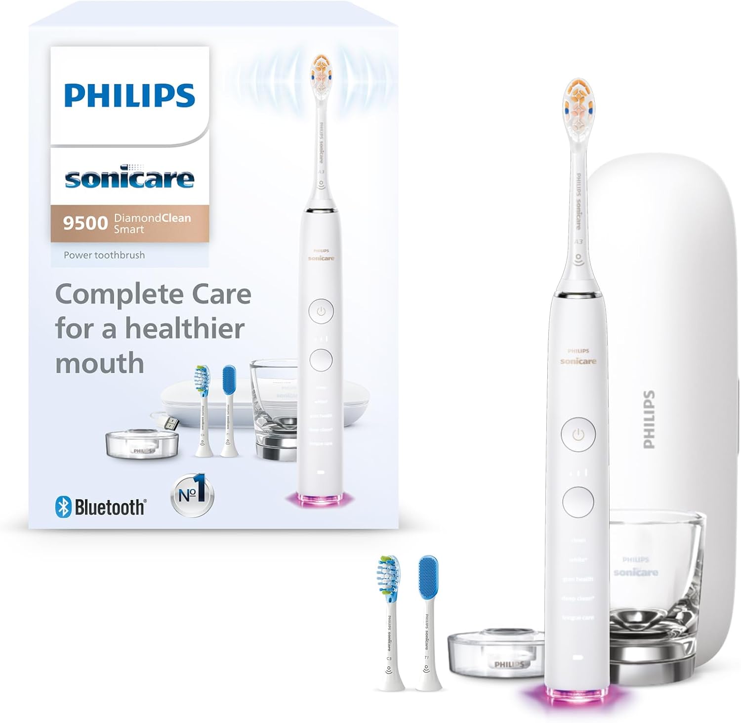 Philips Sonicare DiamondClean Smart 9500 Electric Toothbrush