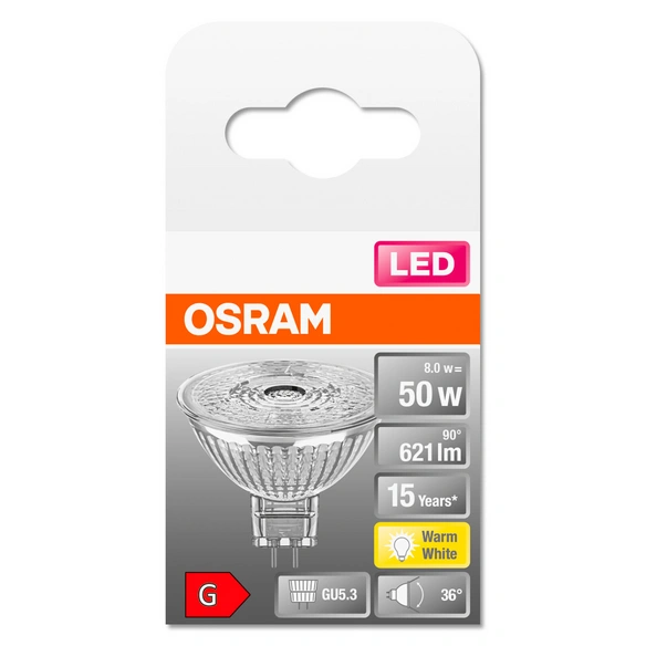 LED-Lampe »LED STAR MR16 12 V«, 8 W, 12 V