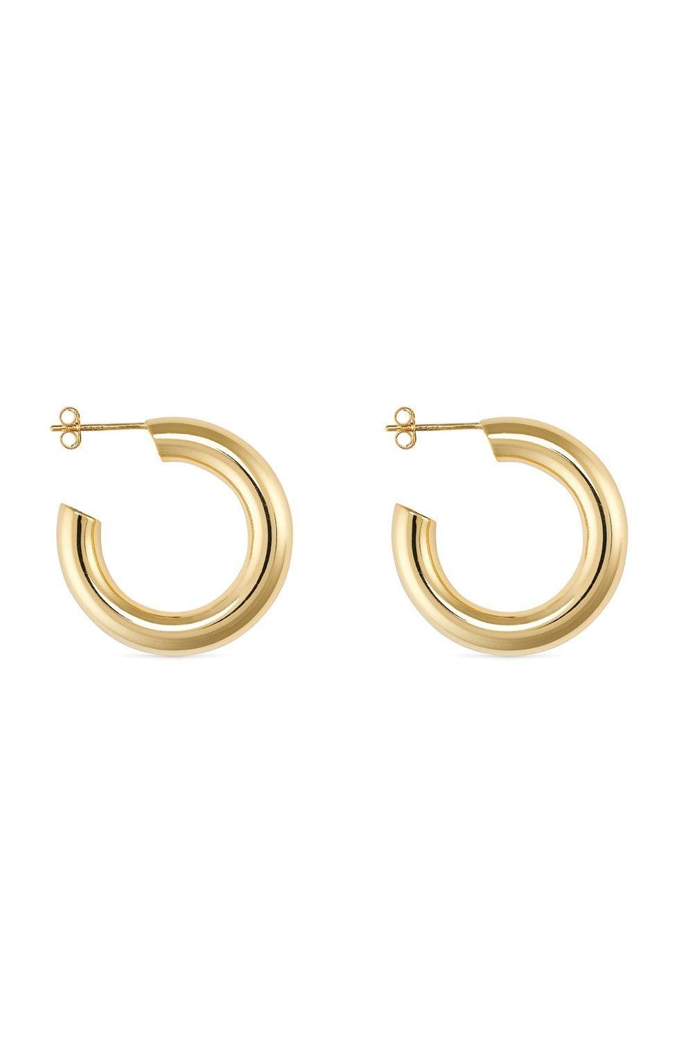 Elk & Bloom Chunky 14K Gold Hoop Earring