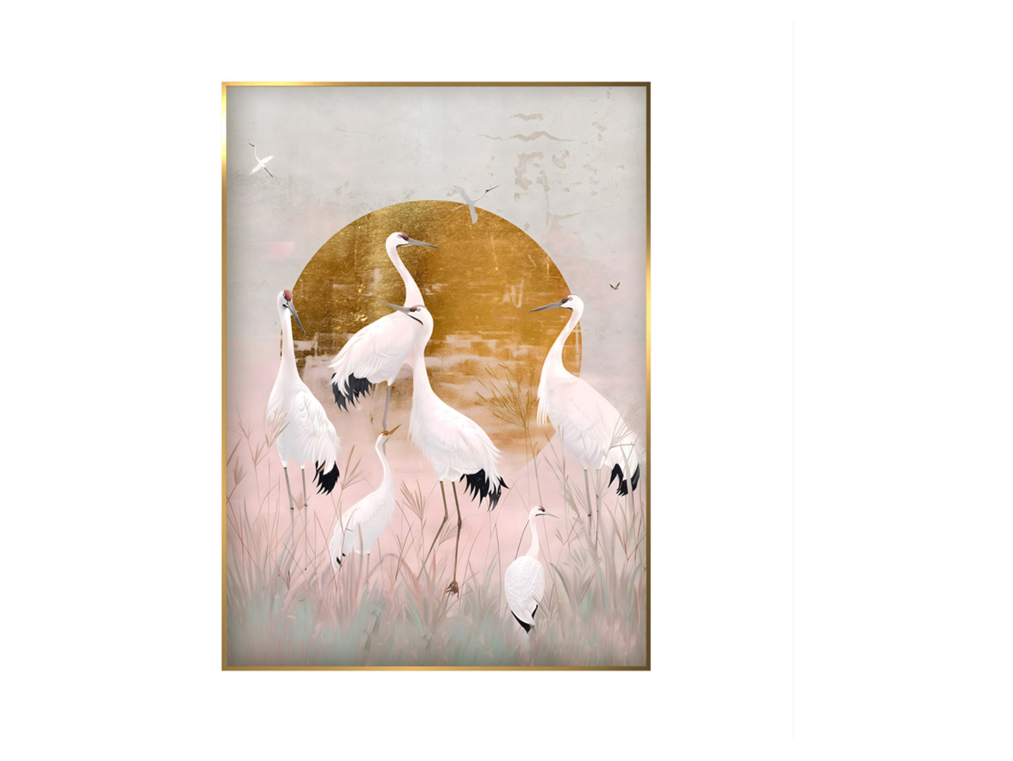 Obraz w ramie Morning Mist 50x70 cm