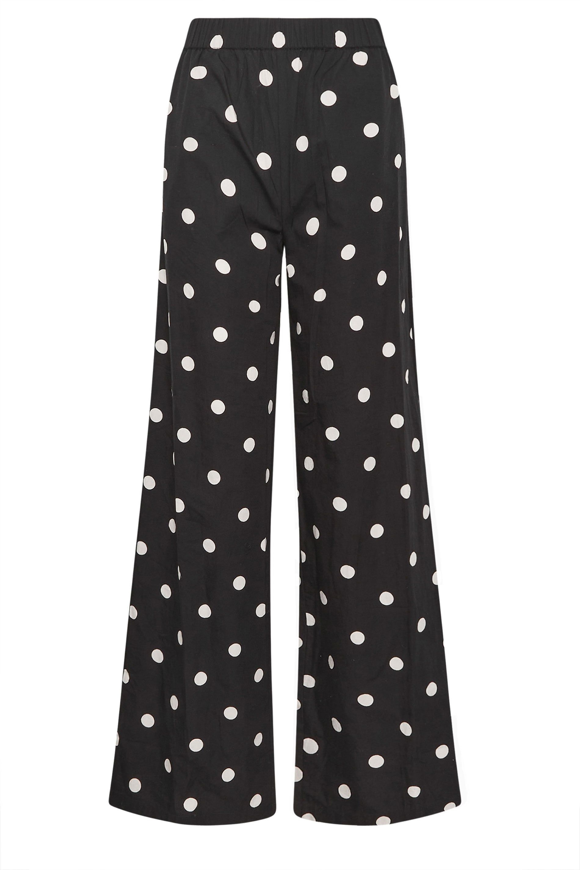 Long Tall Sally Tall Spot Print Wide Leg Trousers