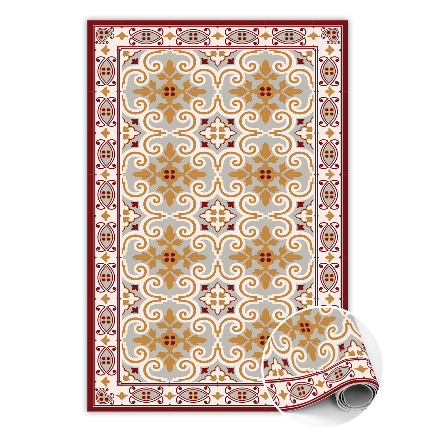 Dywan winylowy do domu Orientalny styl 60 x 90 cm