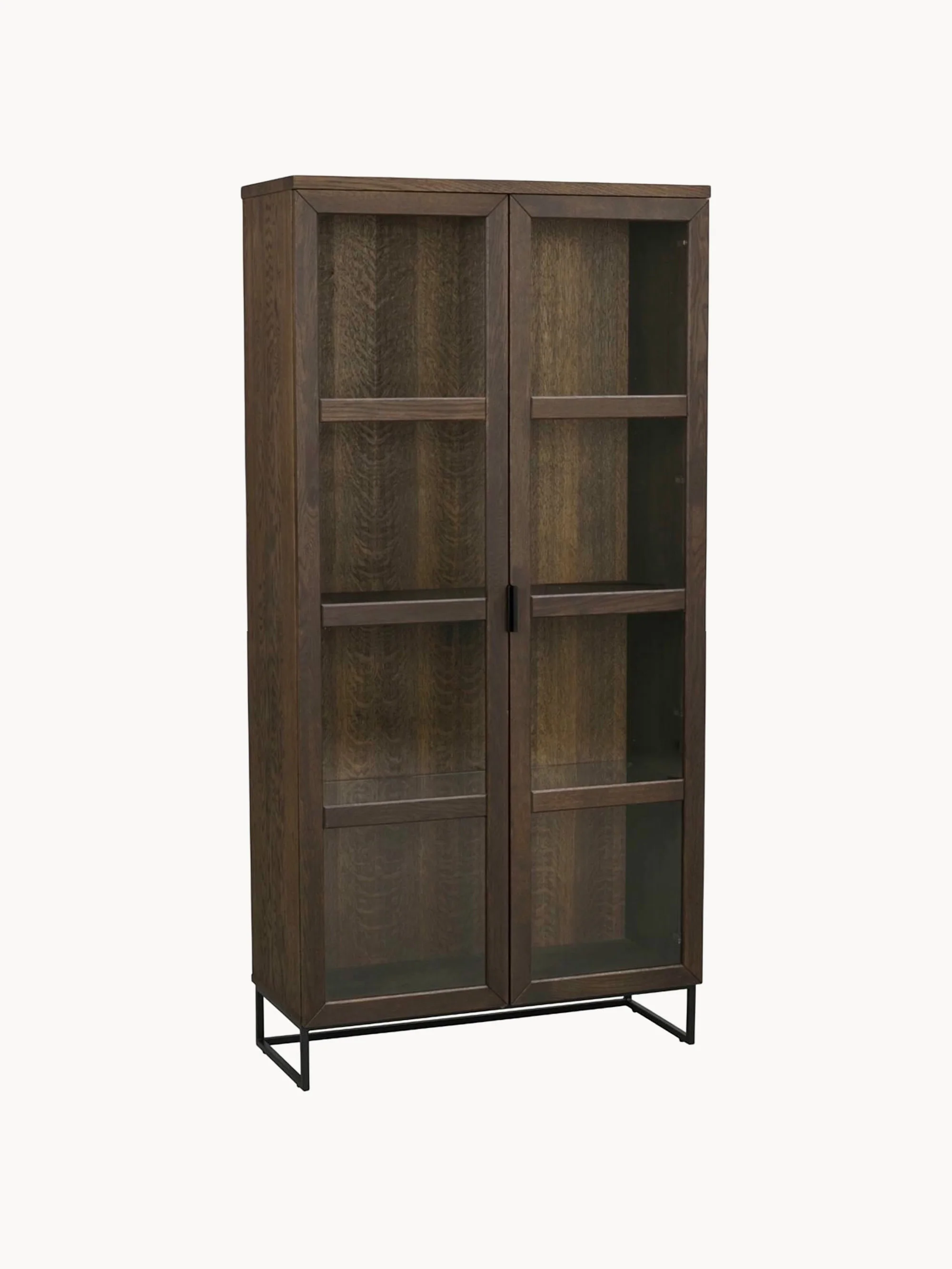 Vitrine Everett aus Eichenholz
