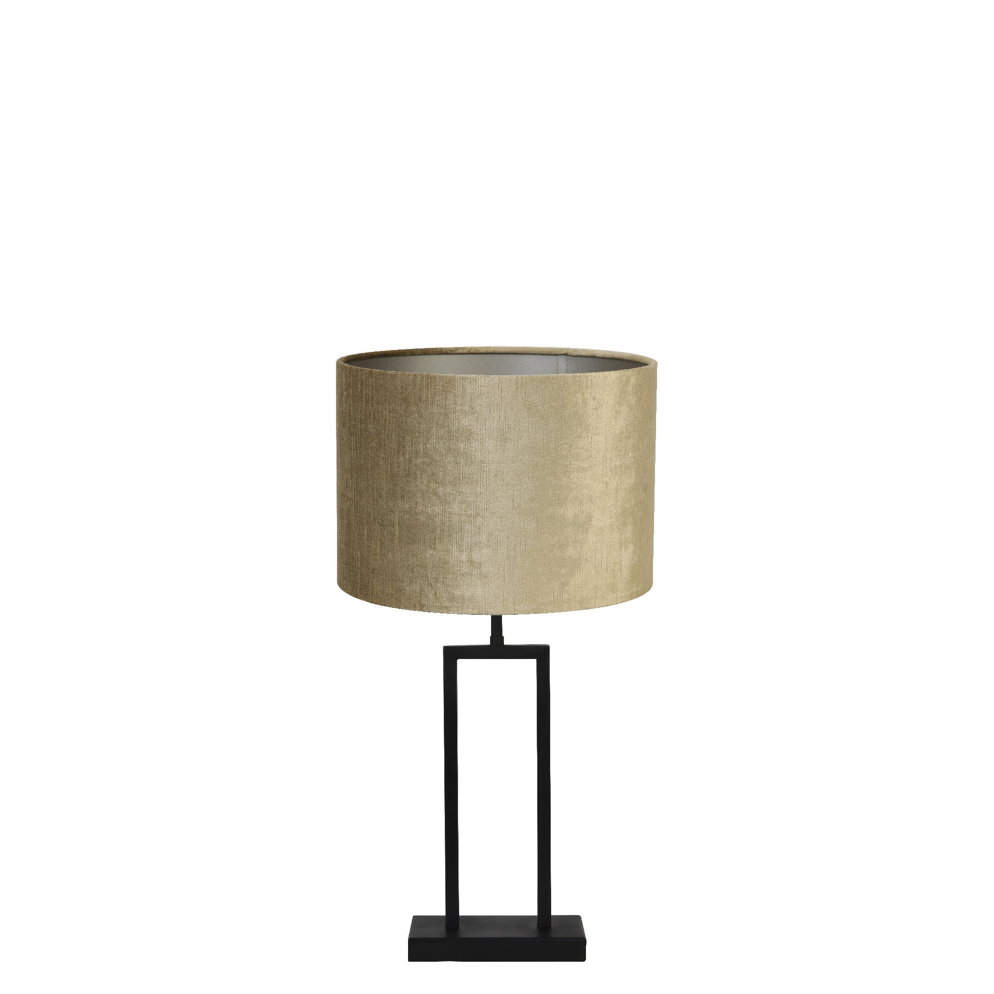 Light & Living tafellamp Shiva/Gemstone - zwart, brons - 30x30x62cm