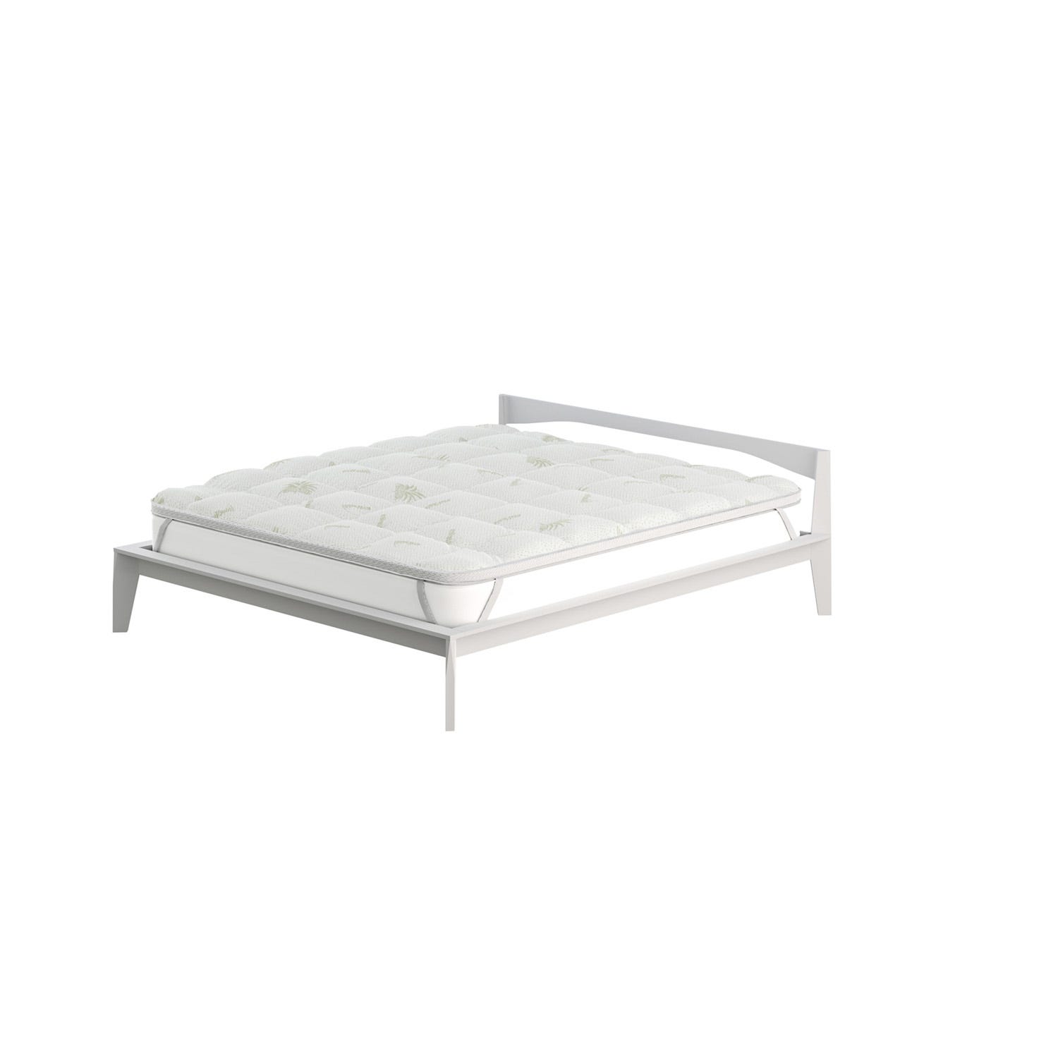 Topper matrimoniale trattamento Aloe 160x195 cm Wellness Datex