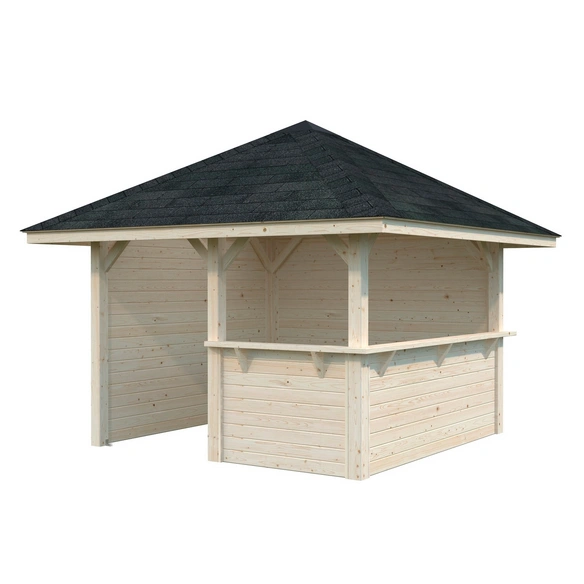 Pavillon »Bianca Set 103«, BxHxT: 300 x 319 x 300 cm, transparent tauchgrundiert