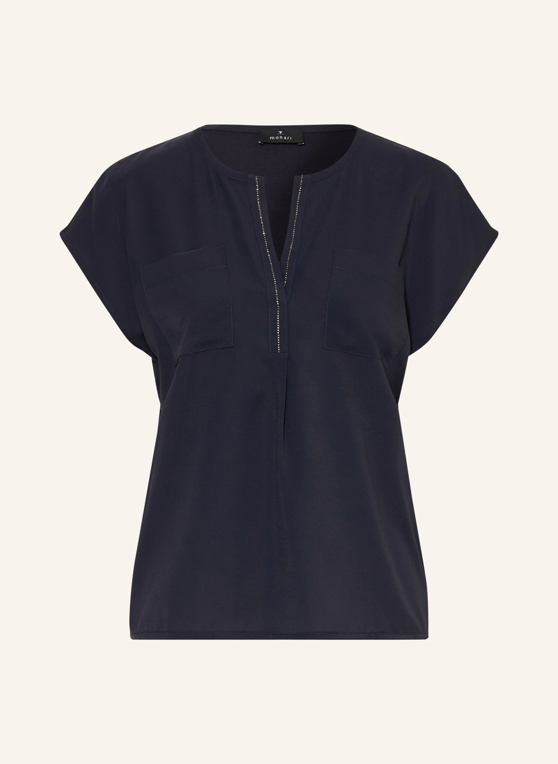 monari Blusenshirt mit Schmucksteinen