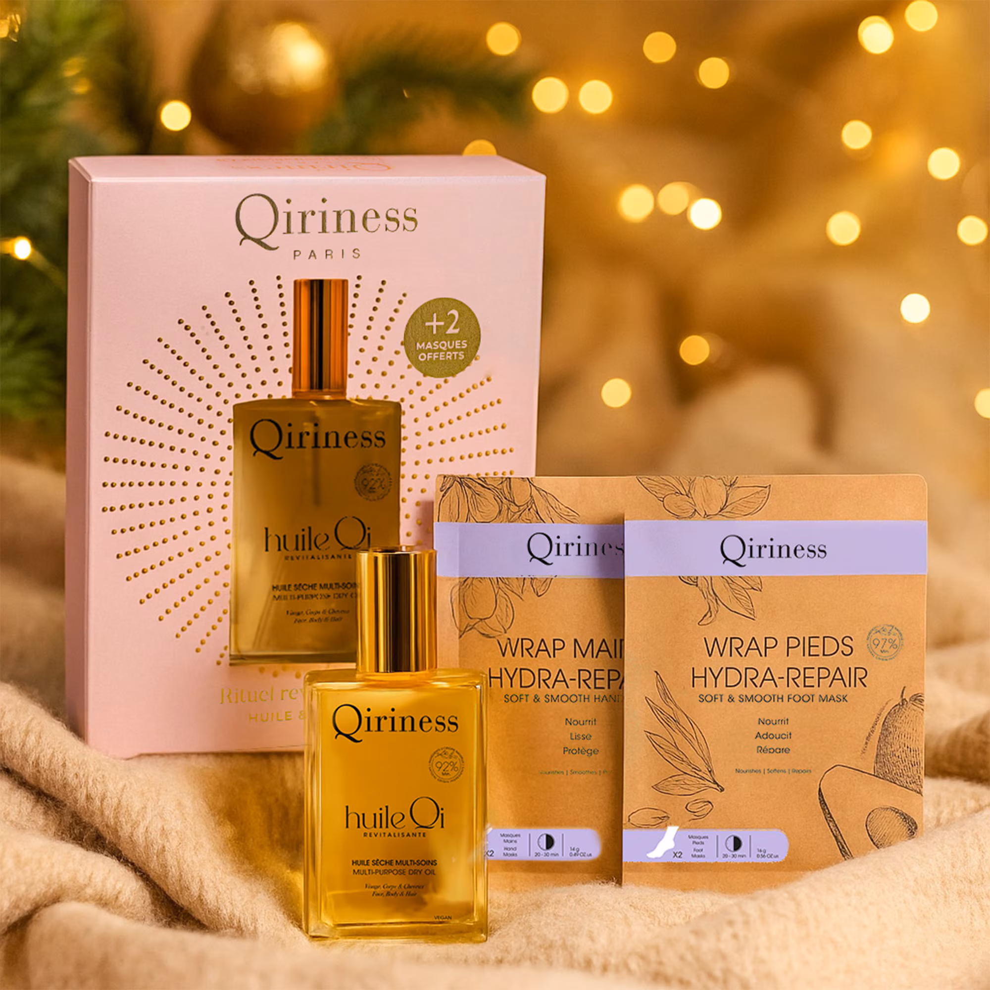 QICoffret rituel corps revitalisant