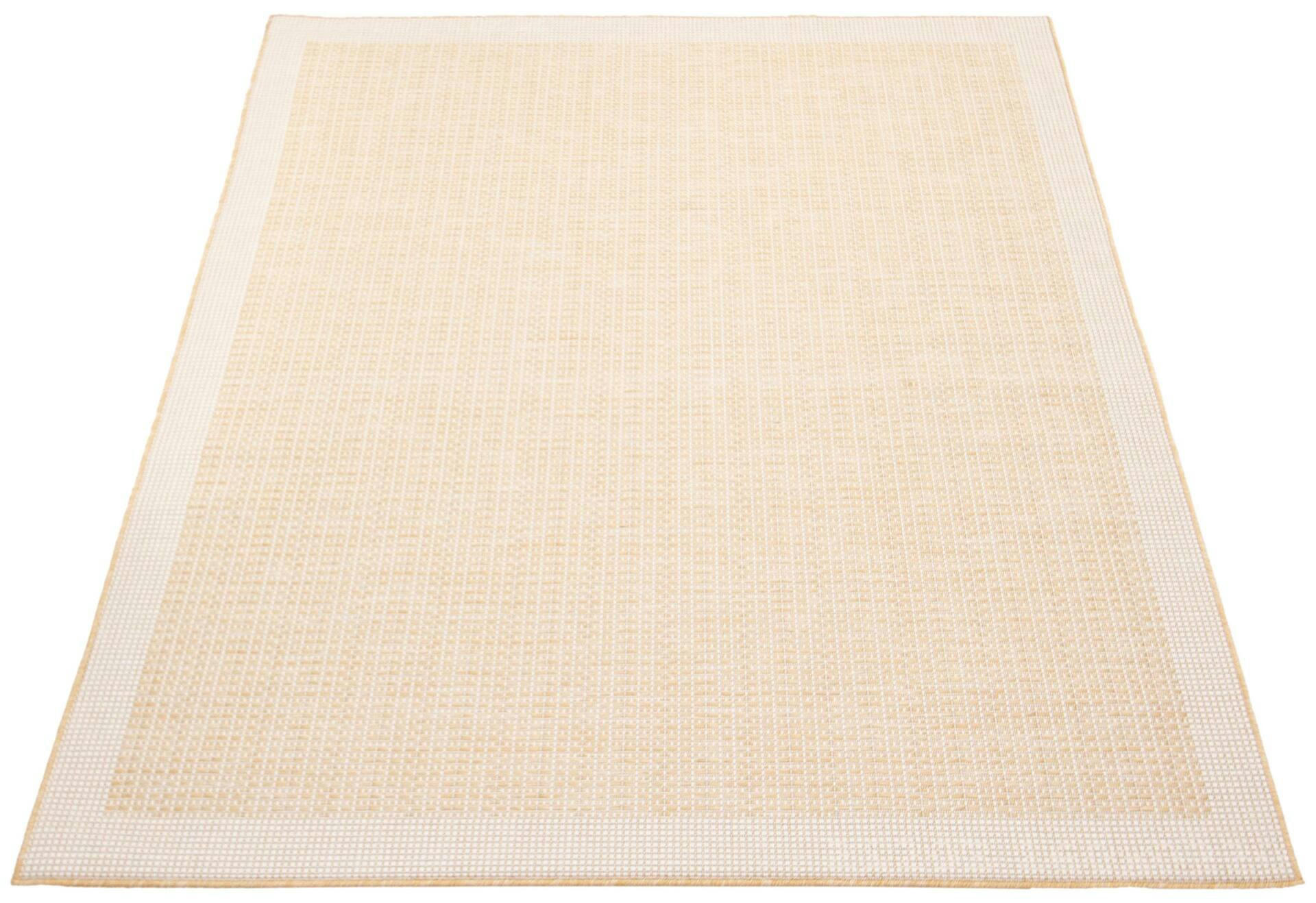 ECARPET Veranda Classic Indoor/Outdoor Area Rug, Gold, Assorted Sizes