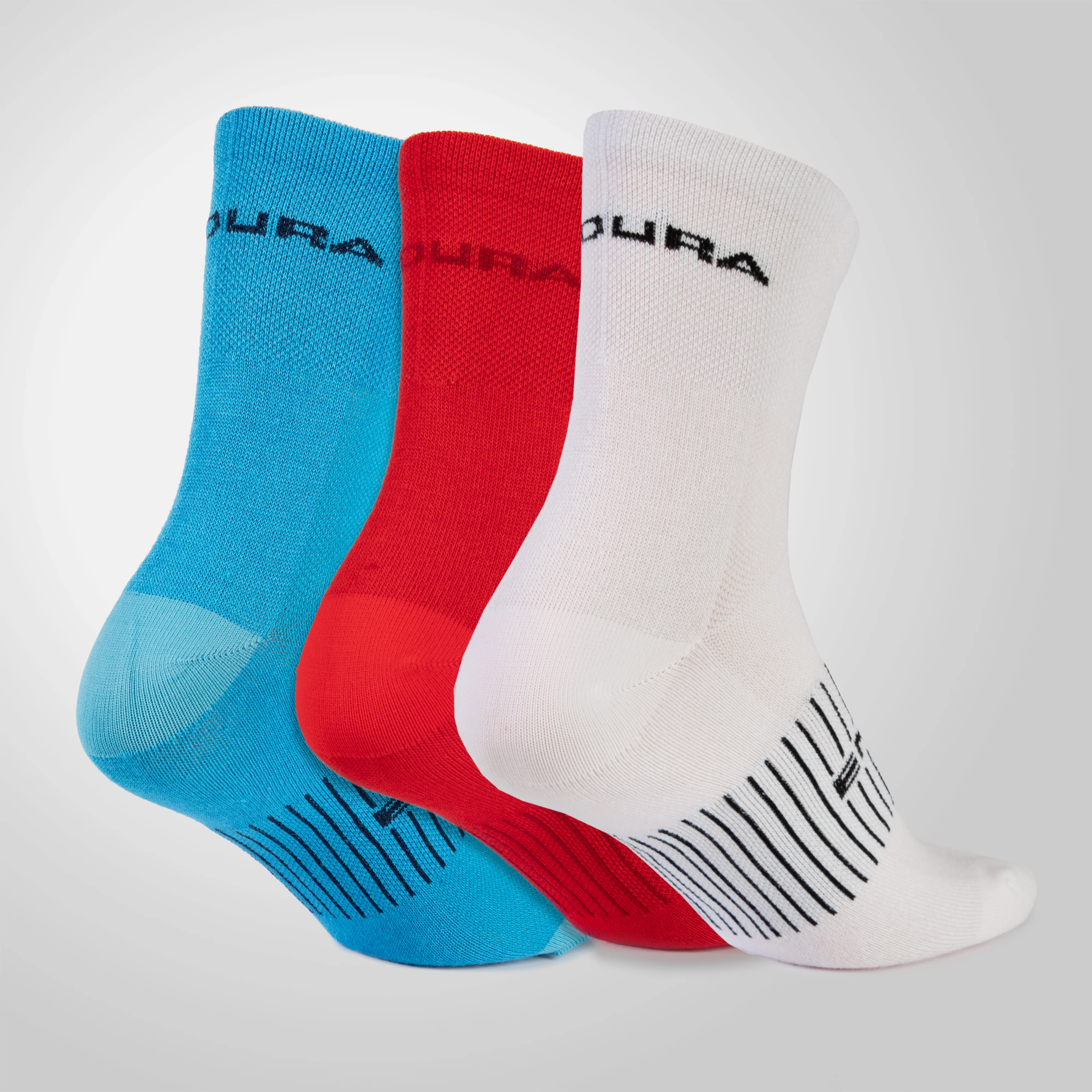 Coolmax® Race 3-Pack Socks - White