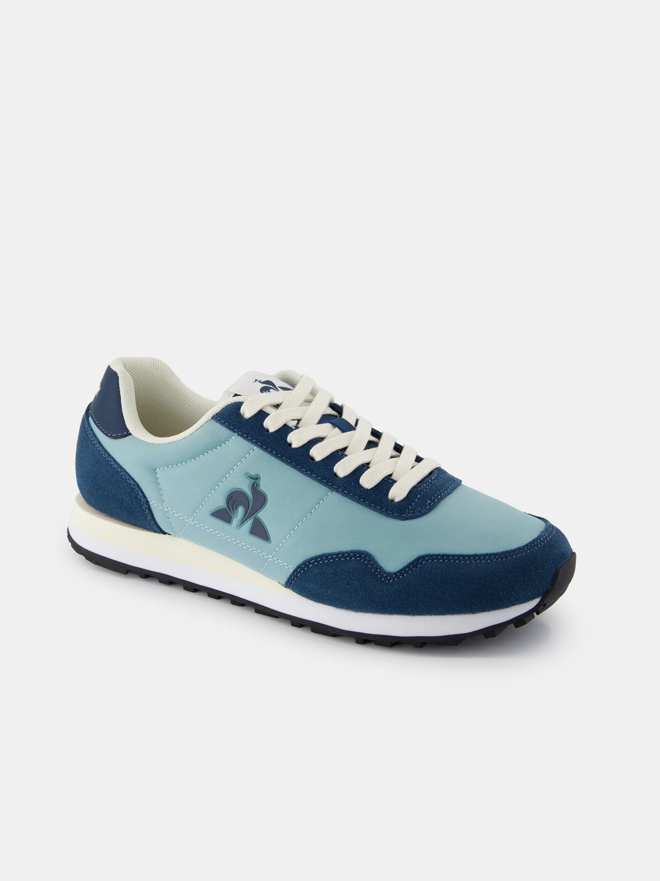 Basket retro-running en textile et suede Astra