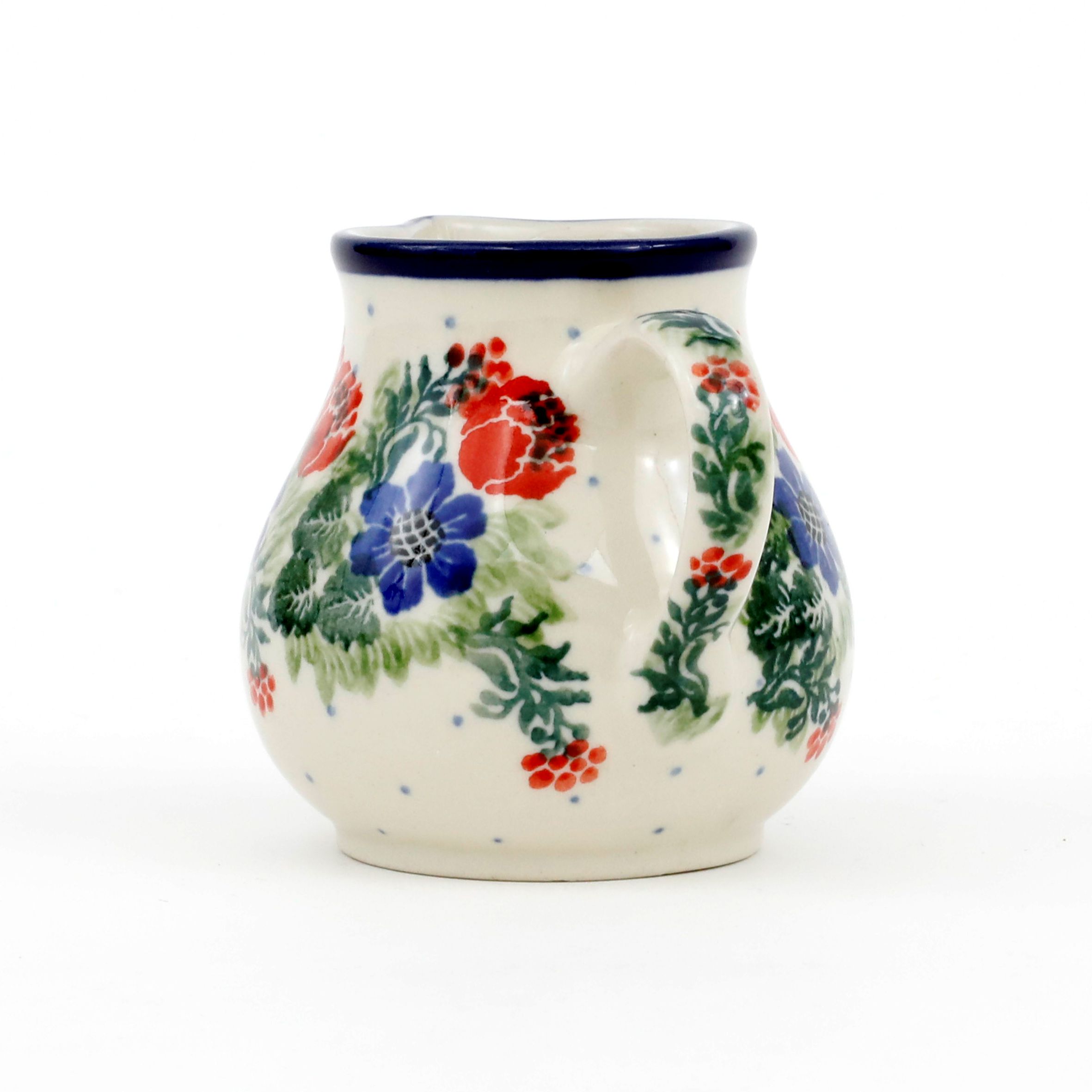 Mlecznik ceramiczny 091 0,2l  1535X Czerwony wianuszek