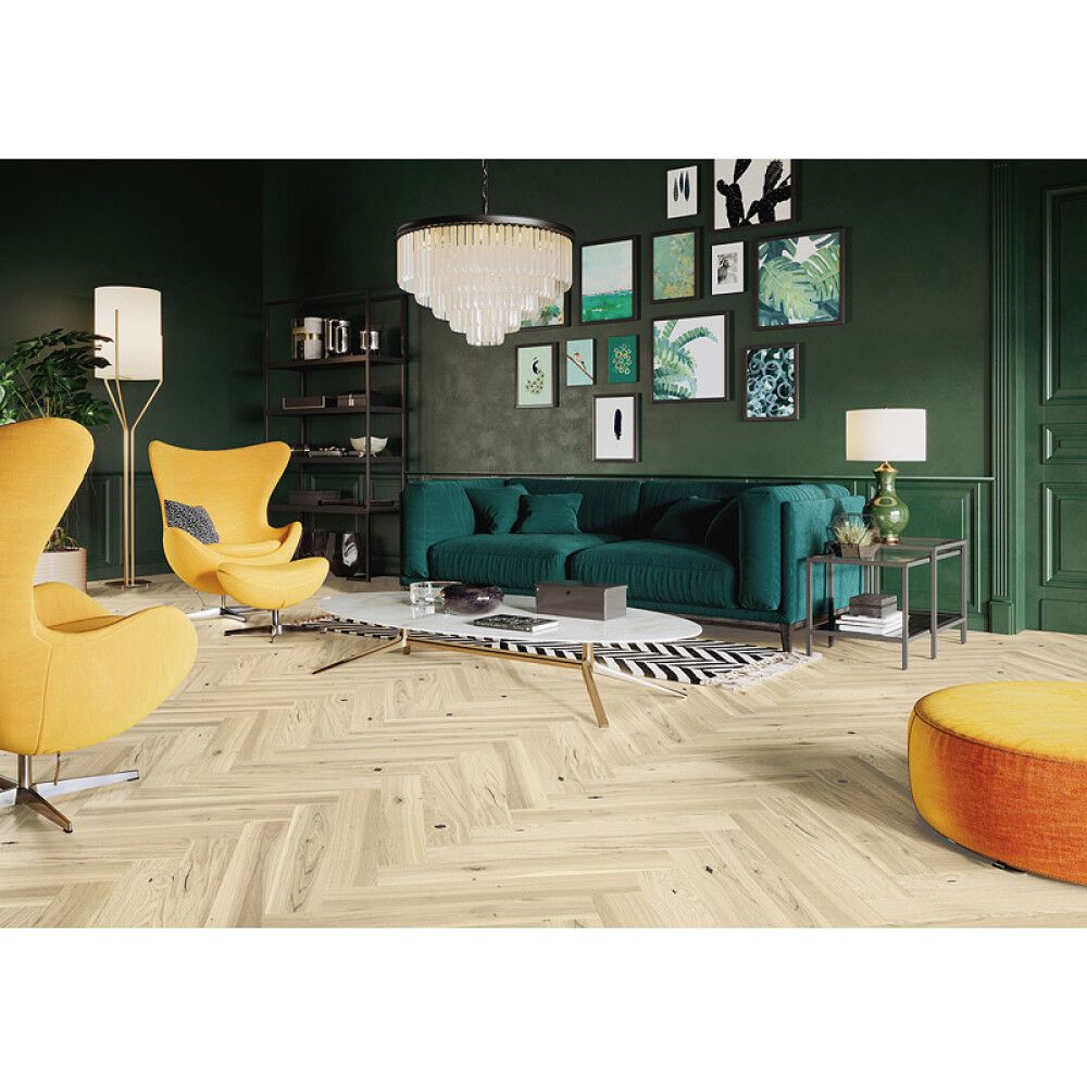 FISKEBEINSPARKETT LIGNUM FOLIUM EIK MATTLAKK 0,5M²/PK