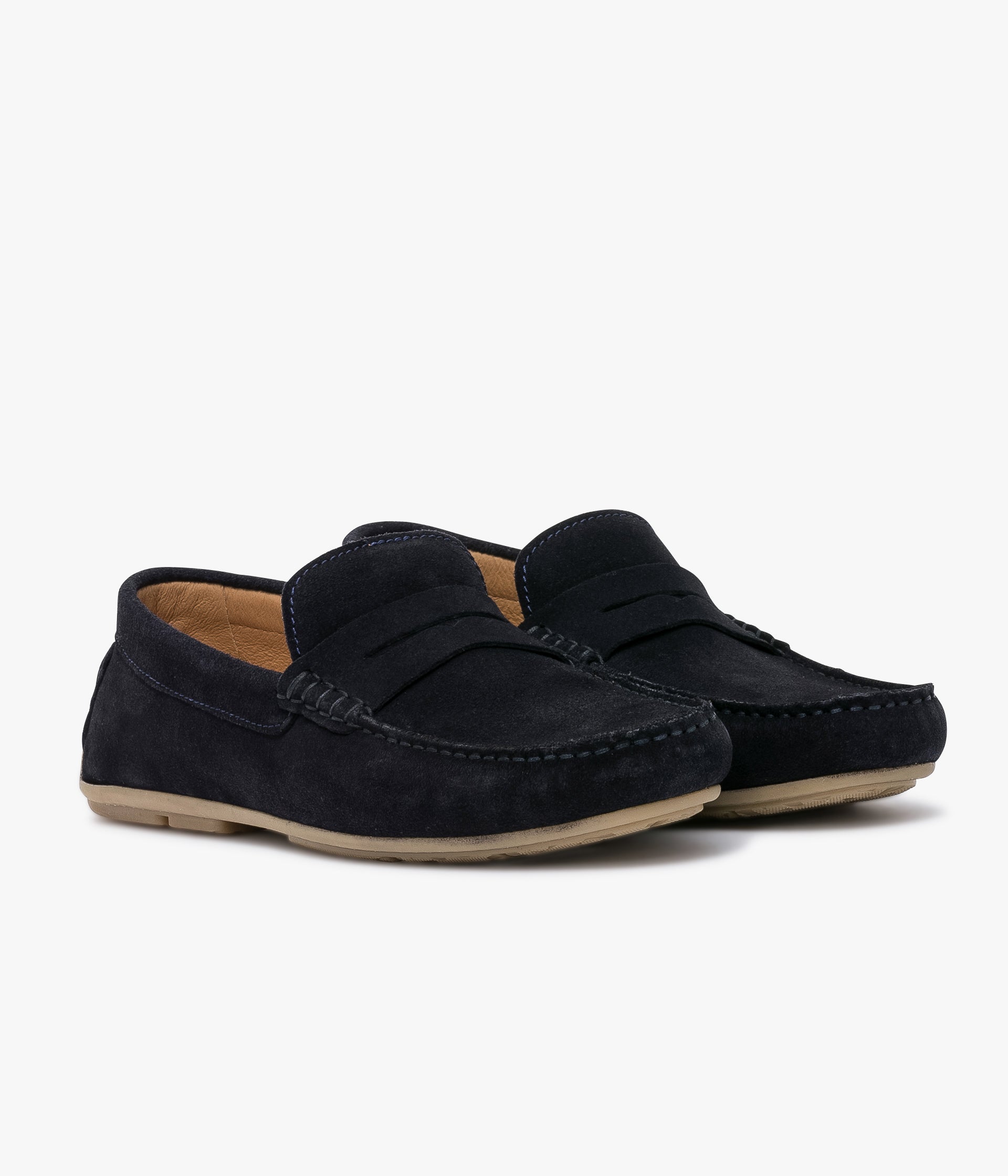 Mocassin Artistide bleu nuit