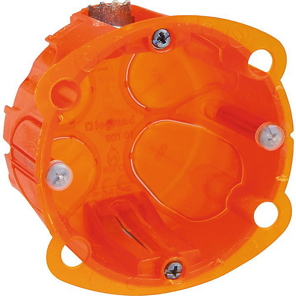 Boîte d'encastrement multimatériaux - Batibox - LEGRAND - Diamètre 67 x 40 mm - 1 poste