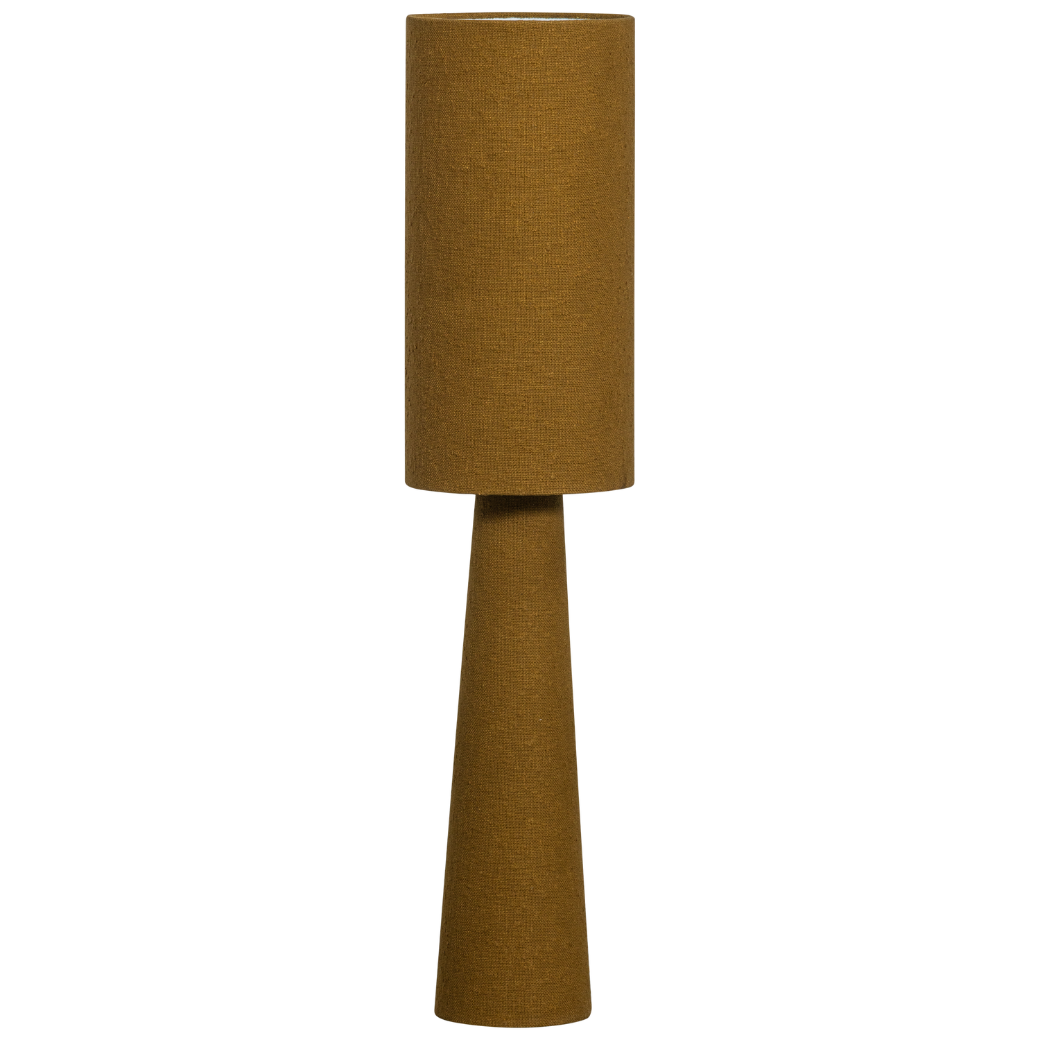 WOOOD vloerlamp Loft - Metaal/Bouclé - Tapenade - 130xØ30 cm