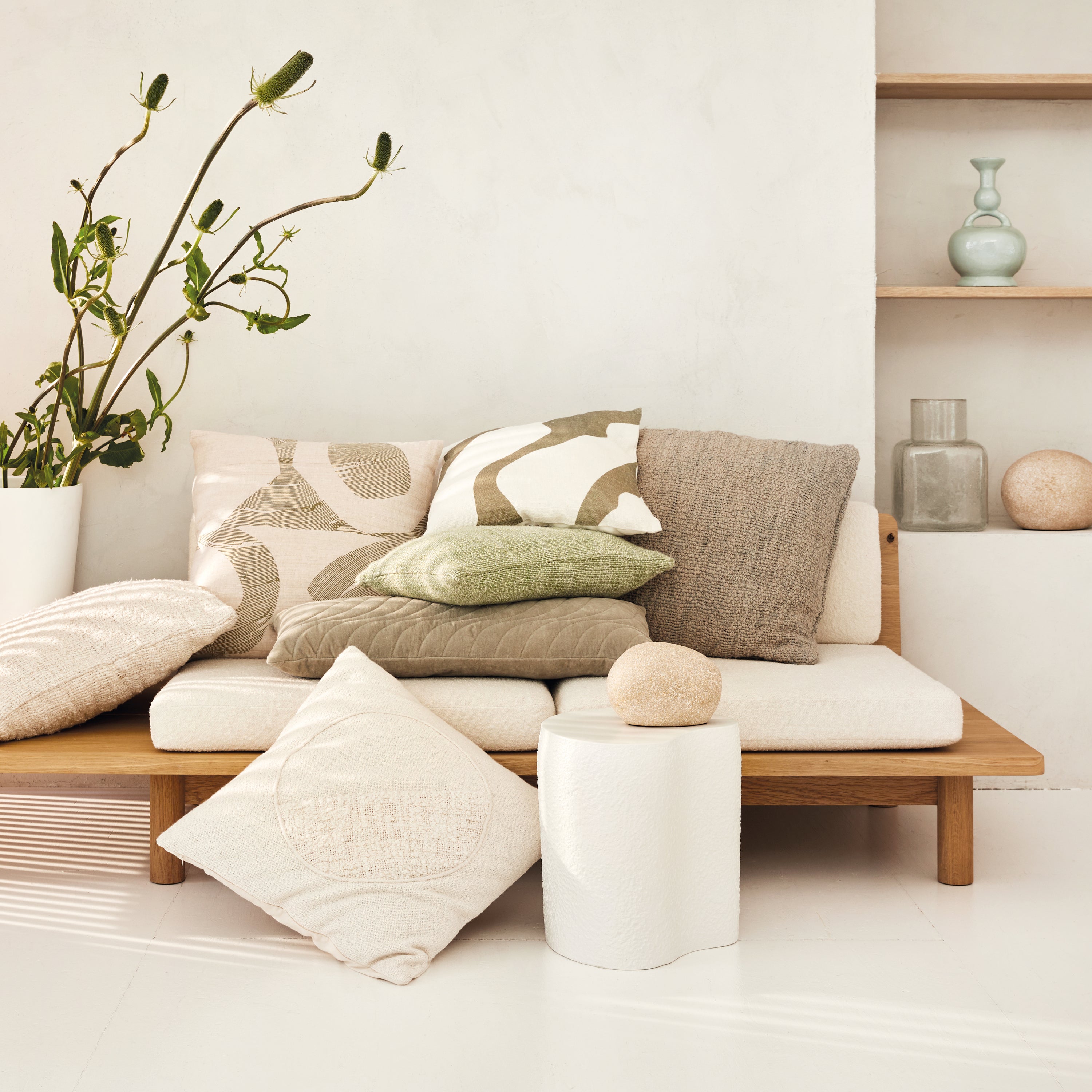 Urban Nature Culture Sierkussen Flusso Moss Stone