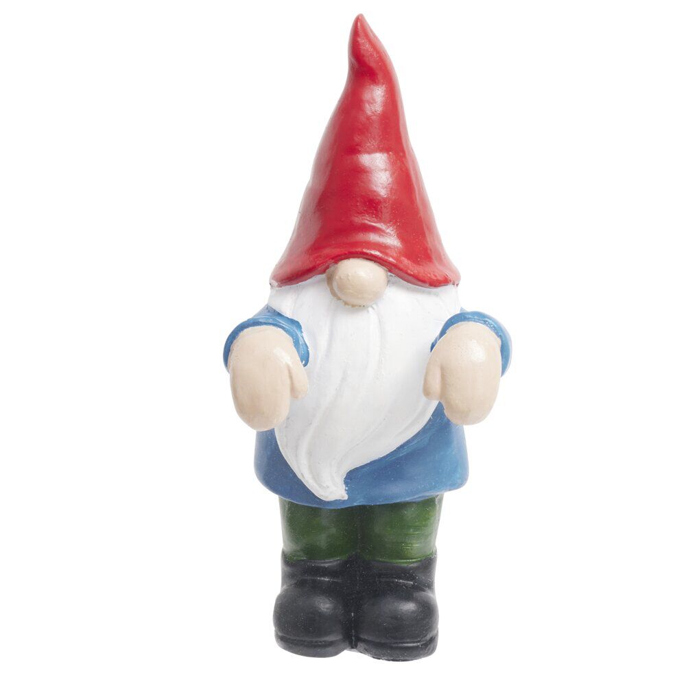 Figurine bord de pot nain de jardin H10cm (4 modèles)