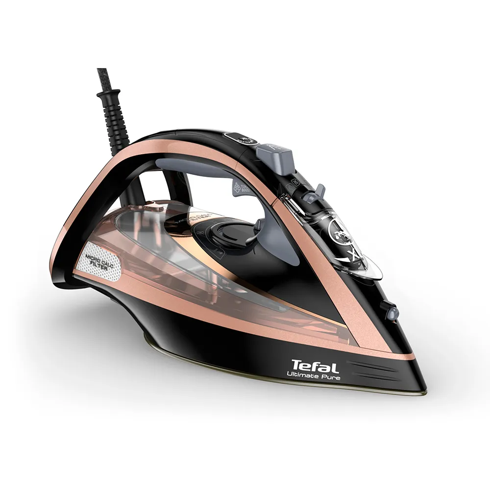 Tefal Ultimate Pure FV9845 Dry & Steam Durilium Autoclean soleplate 3200W steam iron