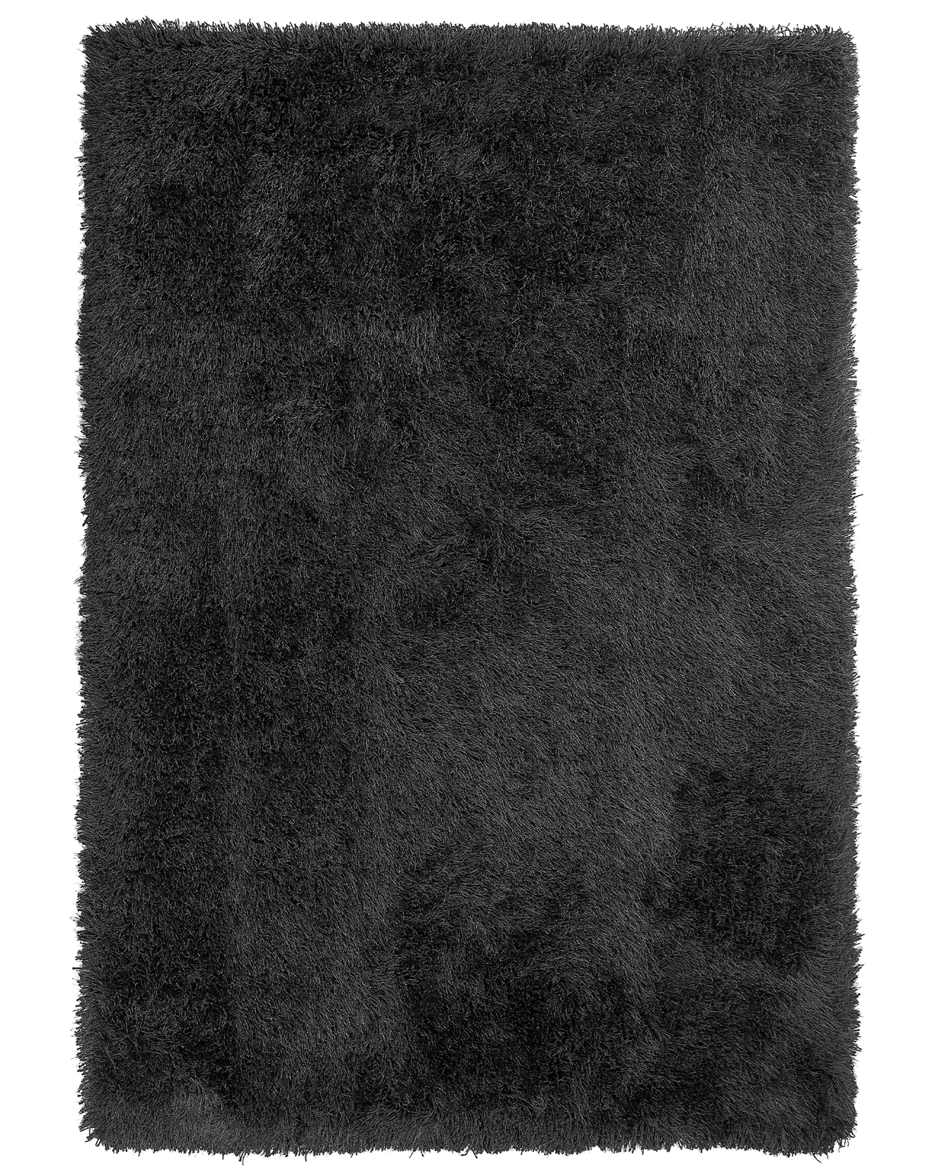 Shaggy Rug CIDE Black 140 x 200 cm