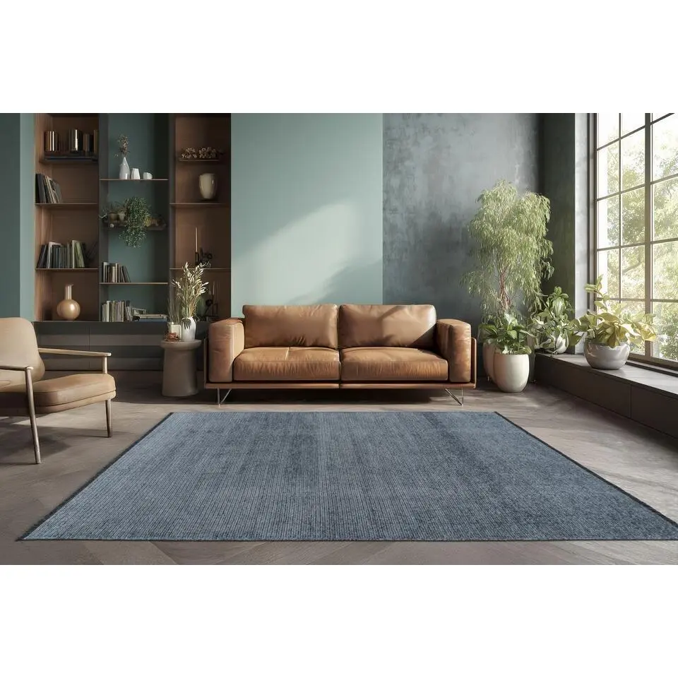 Batucci Vloerkleed Lalee - Modern blauw - 80x150 cm