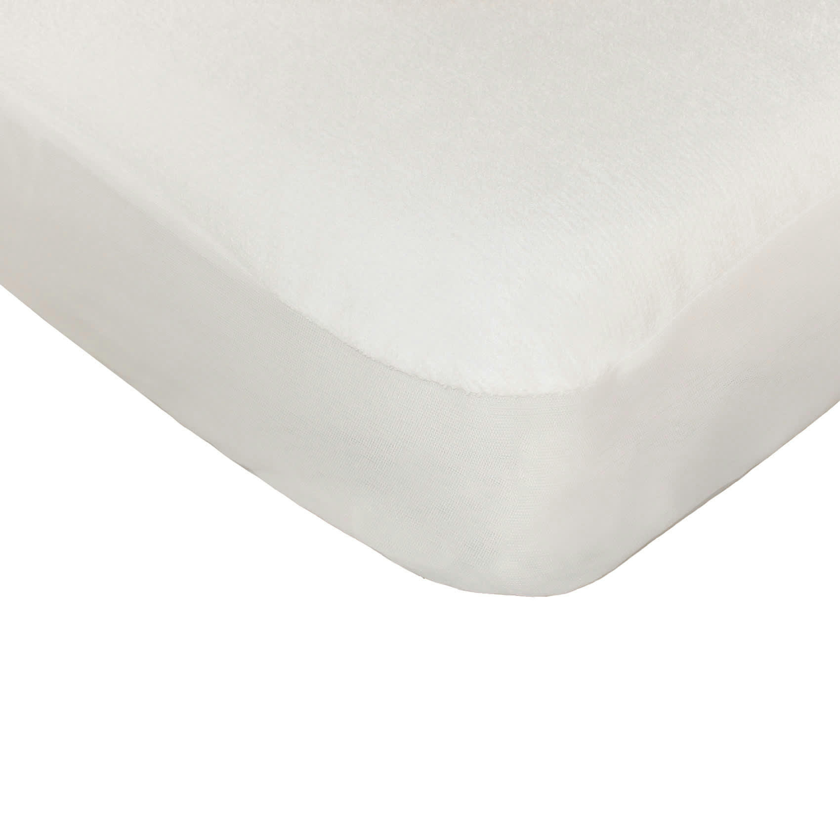 - Protège-matelas bébé en bambou Blanc 40x80
