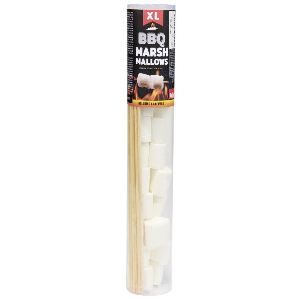 Bonbon marshmallow à griller avec pique bambou 180gr
