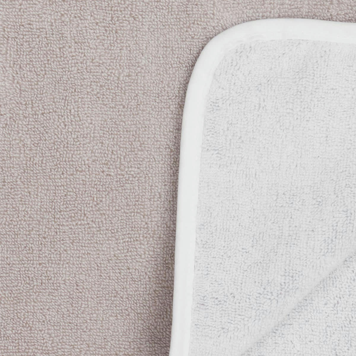 RAMATUELLE - Serviette de toilette double face éponge zéro sable 50x100 cm