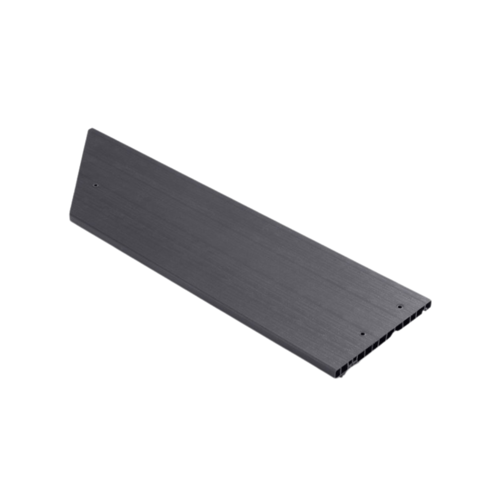 Margelle gauche pour piscine Graphite